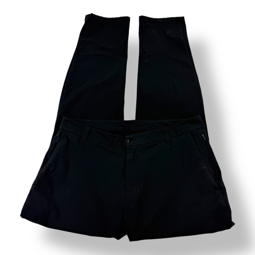Lululemon Black Commission ABC Warpstreme Pants 34x32 Two-Way Stretch
